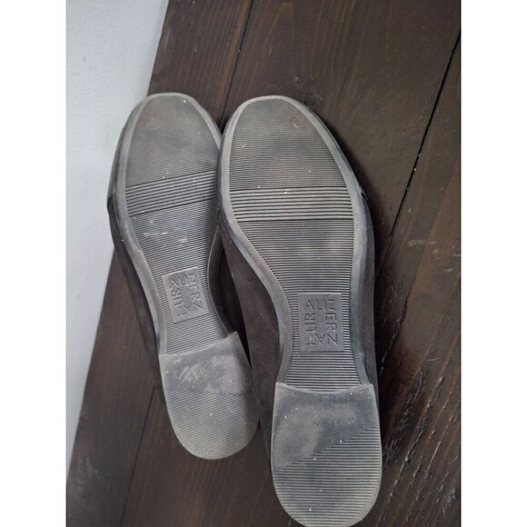 EUC Naturalizer Emiline Black Snake Embossed Leather & Suede Slip-on Loaf/Sz. 5M - Picture 8 of 9